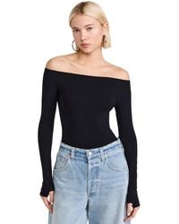 Commando - Ballet Off-Shoulder Thong Bodysuit - Lyst