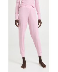 Pj Salvage Textured Essentials Sweatpants - Pink