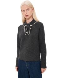 Essentiel Antwerp - Kasa Pullover With Beads - Lyst