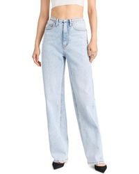Alexander Wang - Balloon Jeans With Skinny Button Back Waistband - Lyst