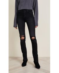 cotton citizen split jeans