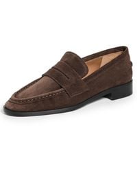 Atp Atelier - Airola Suede Flats - Lyst
