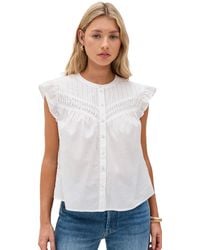 PAIGE - Levanto Blouse - Lyst