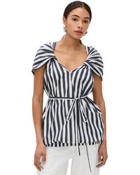 MEIMEIJ - Sleeveless Top With Twisted Straps - Lyst