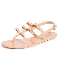 Stuart Weitzman - Felicity Multi Bow Jelly Sandals - Lyst
