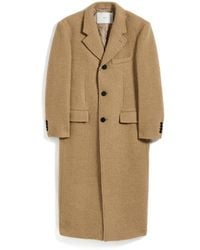 DUNST - 2-Way 3 Button Boucle Wool Coat - Lyst