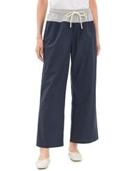 Asher - Cory Mix Media Pants - Lyst