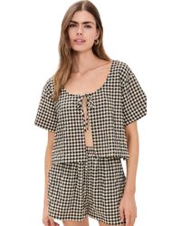 Vrg Grl - The Sea & I Smock Top - Lyst