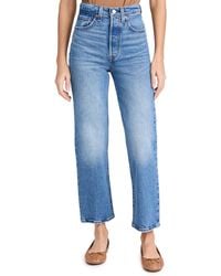 Levi's - Premium Ribcage Straight Ankle Jeans, - Lyst