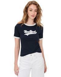 Rag & Bone - Ny Mica Ringer Tee - Lyst