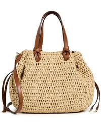 Ulla Johnson - Gio Raffia Crossbody Bag - Lyst