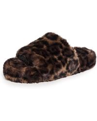 Apparis - Dillon Leopard Slides - Lyst