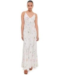 LoveShackFancy - Castilla Silk Dress - Lyst