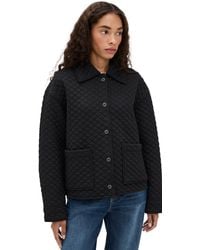 Vince - Quilted Collared Jacket - Lyst