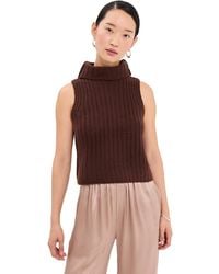 SABLYN - Saige Cropped Cashmere Turtleneck Pullover - Lyst