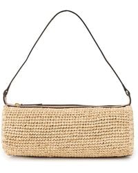 STAUD - Mini Taru Raffia Bag - Lyst
