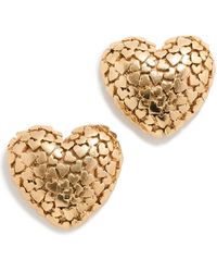 Oscar de la Renta - Heart Clusters Earrings - Lyst
