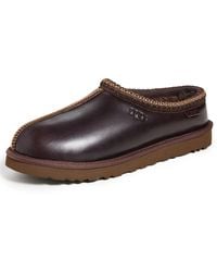 UGG - Tasman Regen Leather Slippers - Lyst