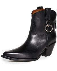R13 - Cowboy Ankle Boots With Ring - Lyst