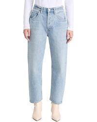 Citizens of Humanity - Dahlia Bow Leg Baby Roll Jeans - Lyst