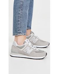 new balance 574 women's grey