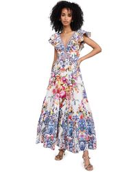 Camilla - Cailla Tiered Dre With Neck Frill Dutch I Life - Lyst