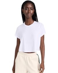 Alo Yoga - Cropped All Day Short Sleeve Tee - Lyst