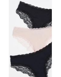 Womens Clothing Lingerie Knickers and underwear Honeydew Intimates Nichole Lace Panties in Black 
