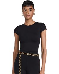 AFRM - Harper Crewneck Thong Bodysuit - Lyst