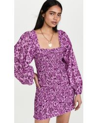 Free People Mixin It Up Mini Dress | Lyst