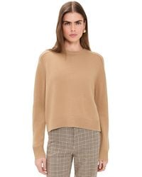 Theory - Cropped Cashmere Pullover Sweater - Lyst