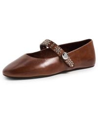 Tory Burch - Romy Stud Mary Jane Flats - Lyst