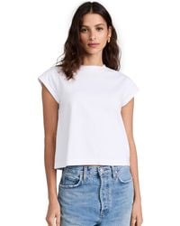 Agolde - Bryce Cap Sleeve T-Shirt - Lyst