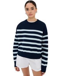 Le Bos - Striped Boxy Pullover - Lyst