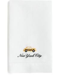 Abode - Nyc Taxi Tea Towel - Lyst
