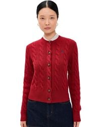Polo Ralph Lauren - Rws Long Sleeve Crew Neck Cardigan - Lyst