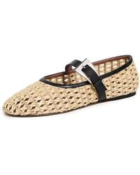 Paris Texas - Sveva Buckle Ballet Flats - Lyst