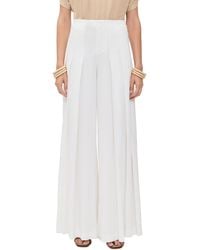 Alice + Olivia - Ainslie Ultra High Rise Pleated Wide Leg Pants - Lyst