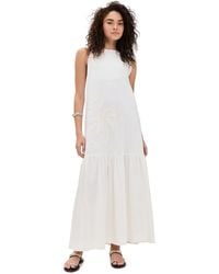 dress to - Dress With Embroidered Appliques - Lyst