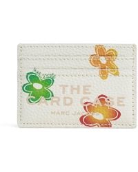 Marc Jacobs - The Wild Daisy Leather Card Case - Lyst