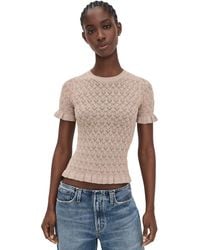 Sea - Ruby Knit Tee - Lyst