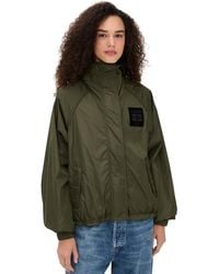 Ganni - Flyweight Nylon Barn Jacket - Lyst