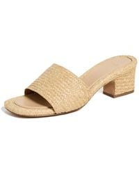 Vince - Ariana Raffia Sandals - Lyst
