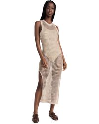 beach riot holly dress tan in White up Striped crochet INV-393413 Size:18+$10 Creole Crab Cakes Shop