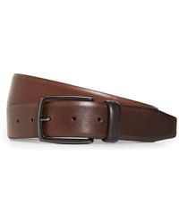 BOSS - Celie Italian Leather Belt - Lyst