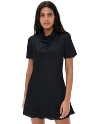 STAUD - Iris Silk Dress - Lyst