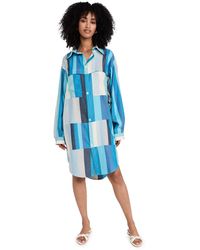 Marrakshi Life - Paneled Shirt Dress - Lyst
