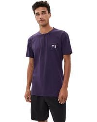 Y-3 - Tennis Pro Freelift Zip Tee - Lyst