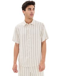 Vince - Mesa Stripe Casual Shirt - Lyst