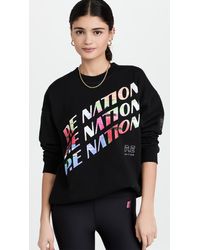 P.E Nation Check Mark Sweater - Black